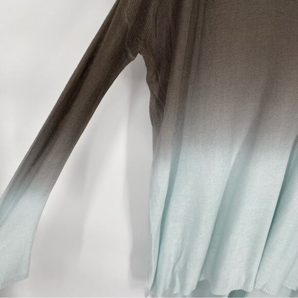 Pins and Needles Ombre Sweater Oversized Minimalist Neutral contemporary XS - Picture 5 of 7